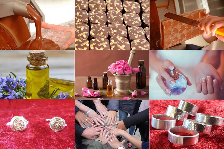 Maak je eigen ring, parfum en de lekkerste bonbons! 